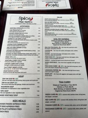 Menu photo 2 Spice Thai Bistro Red Bank, NJ Menu photo 2 Spice Thai Bistro Red Bank, NJ
