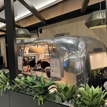 Sapphire Lounge - Airstream kitchen - Airport Lounges Near Me - Phoenix, Arizona