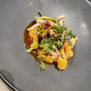 Puesto Concord - Passionfruit & Mango Shrimp Ceviche* - Mexican Near Me - Concord, California Puesto Concord - Passionfruit & Mango Shrimp Ceviche* - Mexican Near Me - Concord, California