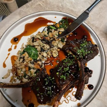 Saizon - Austrian Elk Chop ...delicious - New American Near Me - Fresno, California Saizon - Austrian Elk Chop ...delicious - New American Near Me - Fresno, California