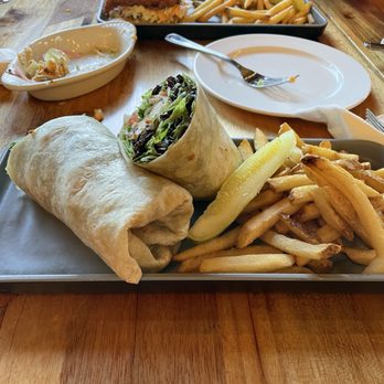 Dwellers Drinkery - Grilled Chicken wrap! Huge portion! - Sports Bars Near Me - Lake Stevens, Washington Dwellers Drinkery - Grilled Chicken wrap! Huge portion! - Sports Bars Near Me - Lake Stevens, Washington