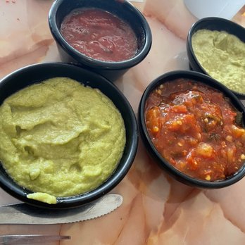 Uncle Betos Mexican Restaurant - Top Red - 2 Star Salsa (no heat), Green - 3 Star Salsa (bit too hot), Chunky Red - 2.5 Star Salsa - Mexican Near Me - Pilot Point, Texas Uncle Betos Mexican Restaurant - Top Red - 2 Star Salsa (no heat), Green - 3 Star Salsa (bit too hot), Chunky Red - 2.5 Star Salsa - Mexican Near Me - Pilot Point, Texas