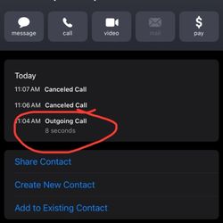 Banter By Piercing - The red circle is where they answered & hung up& didn't answer my calls after they HUNG UP. Do your job or QUIT