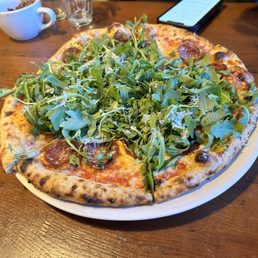 Salami Pizza