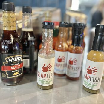 Slapfish - All the sauces - Seafood Near Me - Carmel, Indiana Slapfish - All the sauces - Seafood Near Me - Carmel, Indiana
