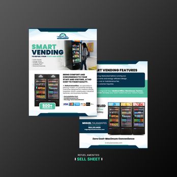 Bloq Marketing - Sell Sheet: Refuel Amenities - Marketing Near Me - Downey, California Bloq Marketing - Sell Sheet: Refuel Amenities - Marketing Near Me - Downey, California