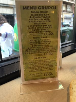 Menu photo 2 La Casa del Tapeo Valencia, V