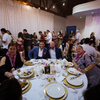 The Catalina Room - One of our guests' tables and the banquet line behind them - Venues & Event Spaces Near Me - Redondo Beach, California
