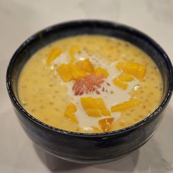 Azure Play Cafe - Mango grapefruit sago $9.95