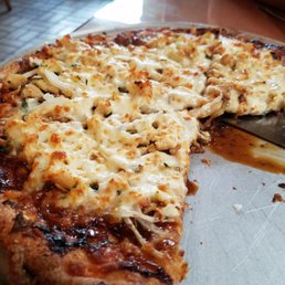 Burned pizza crust... Boohoo Burned pizza crust... Boohoo
