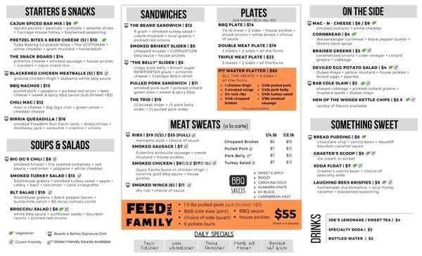 Menu photo 4 Beards & Bellies BBQ Covington, KY