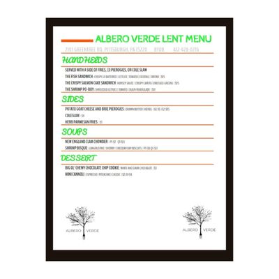 Menu photo 2 Albero Verde Pittsburgh, PA Menu photo 2 Albero Verde Pittsburgh, PA