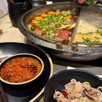 SHABU-WORKS® - US Wagyu Beef Chuck Tender 6 oz. Angus Beef Belly - Hot Pot Near Me - San Marcos, California SHABU-WORKS® - US Wagyu Beef Chuck Tender 6 oz. Angus Beef Belly - Hot Pot Near Me - San Marcos, California