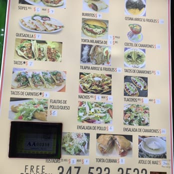 Tacos el Chicken - Menu - Food Trucks Near Me - Brooklyn, New York