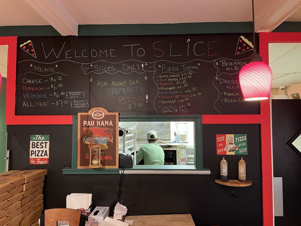 Food from Slice Pizza