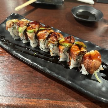 Sun Sushi - dragon roll - Japanese Near Me - Santa Barbara, California