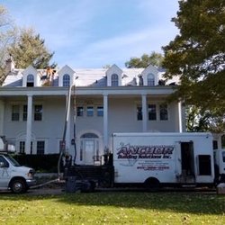 Anchor Building Solutions - Old insulation removal and New spray foam insulation installed!