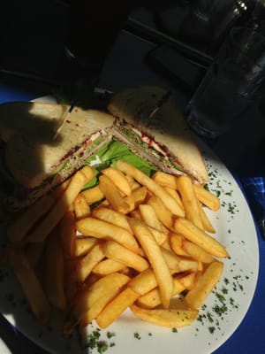 Boathouse on the Pier by null