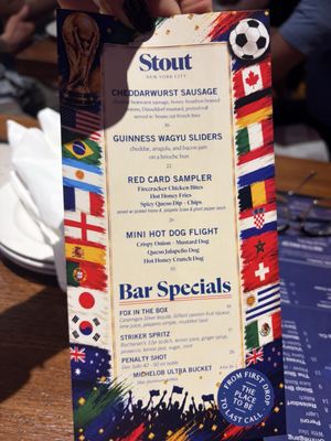 Menu photo 2 Stout NYC New York, NY Menu photo 2 Stout NYC New York, NY