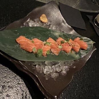 Nobu Miami - SALMON NASHI - Asian Fusion Near Me - Miami Beach, Florida Nobu Miami - SALMON NASHI - Asian Fusion Near Me - Miami Beach, Florida