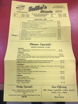 FALBO’S PIZZERIA AND CONVENIENCE STORE - 16 Reviews - 611 Reamer Ave ...