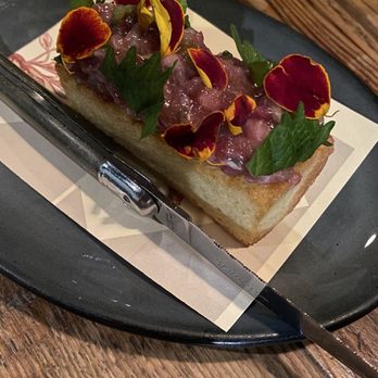 Rich Table - Bluefin toro on milk toast - yum! - New American Near Me - San Francisco, California