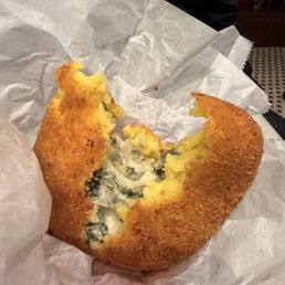 Spinach & Mushroom Arancina Spinach & Mushroom Arancina