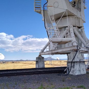 The Very Large Array Visitor Center - Off in the distance. - Visitor Centers Near Me - Magdalena, New Mexico