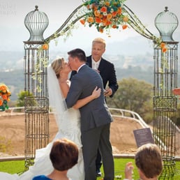 Dean officiating our big day on August 1 2015