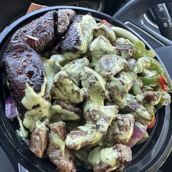 The Green Chicken - Pichanha Steak 1 lb. and 2 Toppings Lunch - Juice Bars & Smoothies Near Me - Miami, Florida The Green Chicken - Pichanha Steak 1 lb. and 2 Toppings Lunch - Juice Bars & Smoothies Near Me - Miami, Florida