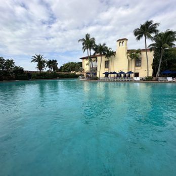 Cascade Restaurant - Poolside view. - French Near Me - Coral Gables, Florida