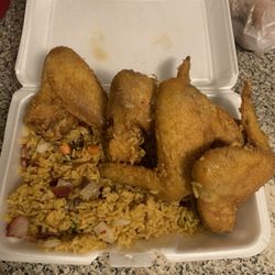 Wok N Roll - Chicken Wings w/ Pork Fried Rice