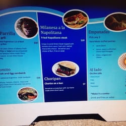 Mr Chimi Churri - Menu