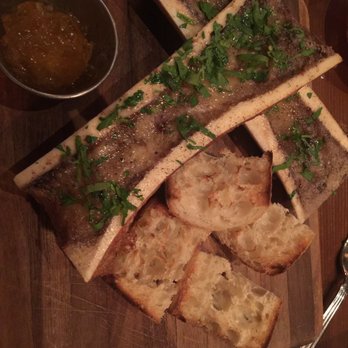 Catalan - Bone marrow with toast and orange marmalade. Excellent and took the bones home to our puppies. - Mediterranean Near Me - Rancho Mirage, California Catalan - Bone marrow with toast and orange marmalade. Excellent and took the bones home to our puppies. - Mediterranean Near Me - Rancho Mirage, California