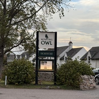 The Winking Owl - Signage. - Pubs Near Me - Aviemore, HLD
