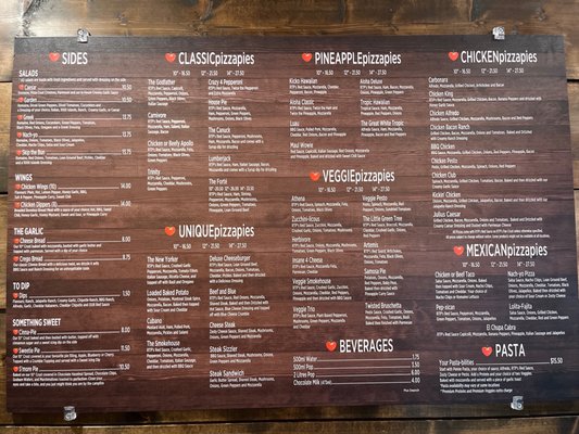 Menu photo 1 Red Tomato Pies Golden, BC Menu photo 1 Red Tomato Pies Golden, BC