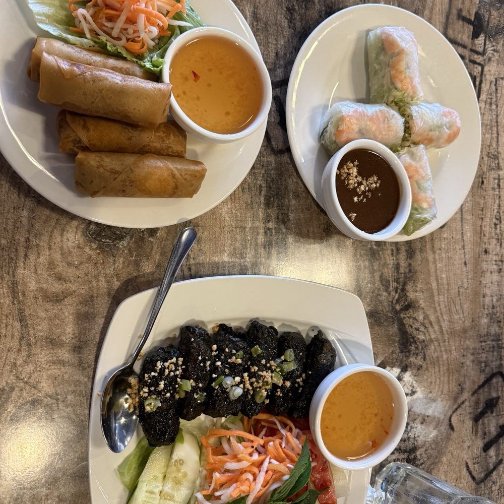 Pho Now - Spring rolls Summer Rolls Grilled beef stuffed grape leaves - Vietnamese Near Me - Downingtown, Pennsylvania Pho Now - Spring rolls Summer Rolls Grilled beef stuffed grape leaves - Vietnamese Near Me - Downingtown, Pennsylvania