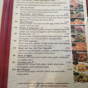 Rice & Spice - Thai Near Me - Oxford, Mississippi Rice & Spice - Thai Near Me - Oxford, Mississippi