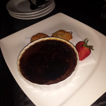 Andrei's Restaurant - Dark Chocolate Creme Brulee - New American Near Me - Irvine, California