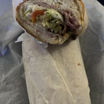 Potbelly - "A wreck" sandwich which was advertised as a "meat lovers sandwich" but only has a single slice of each meat. Sad. - Sandwiches Near Me - Olive Branch, Mississippi