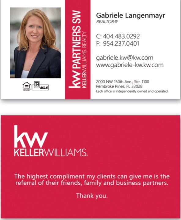 GABRIELE LANGENMAYR XTREME REALTY 11386 W State Road 84, Davie