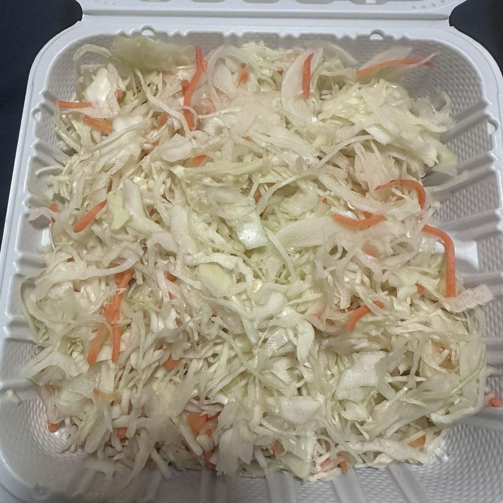 Yardies Jerk - Cabbage slaw. Fresh, crunchy and tasty. - Caribbean Near Me - St. Albans, New York Yardies Jerk - Cabbage slaw. Fresh, crunchy and tasty. - Caribbean Near Me - St. Albans, New York