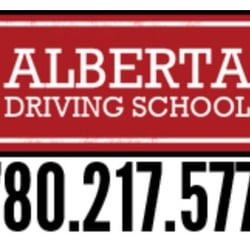 Alberta Driving School - Driving school logo