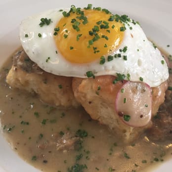 The River and Rail - Biscuits and sausage gravy - Southern Near Me - Roanoke, Virginia The River and Rail - Biscuits and sausage gravy - Southern Near Me - Roanoke, Virginia