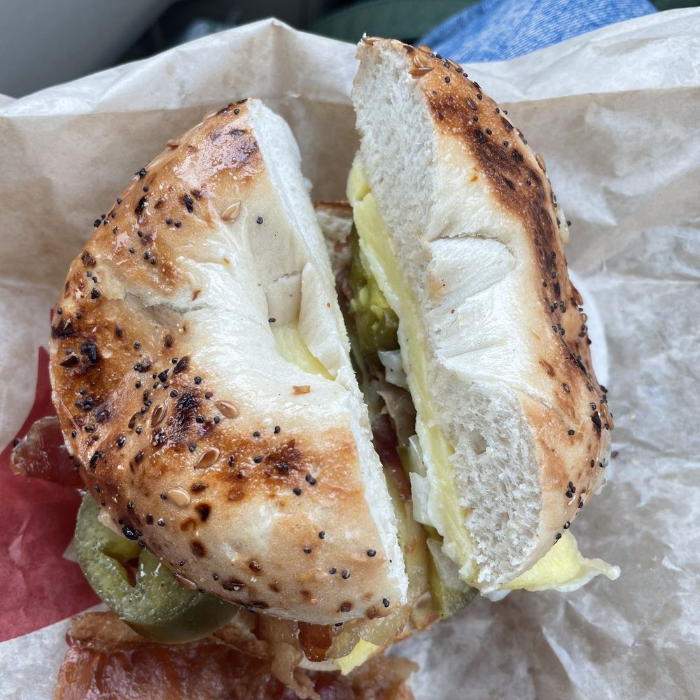 Wawa - Bacon Egg & Cheese Bagel - Gas Stations Near Me - Hackensack, New Jersey Wawa - Bacon Egg & Cheese Bagel - Gas Stations Near Me - Hackensack, New Jersey