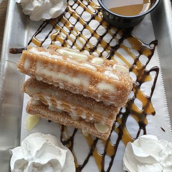 Cris and John - Churros with Vietnamese coffee dip - Vietnamese Near Me - Dallas, Texas Cris and John - Churros with Vietnamese coffee dip - Vietnamese Near Me - Dallas, Texas