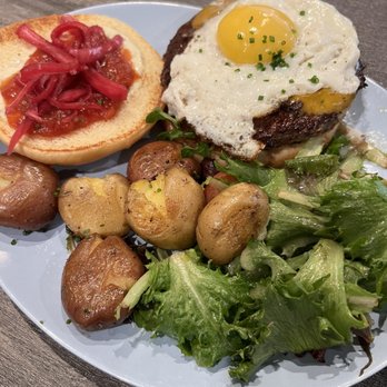 Wara Cafe - Wagu breakfast burger - Cafes Near Me - Chino, California Wara Cafe - Wagu breakfast burger - Cafes Near Me - Chino, California