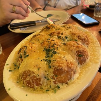 Maison Pickle - Pull Apart Garlic and Parmesan Bread - Cocktail Bars Near Me - New York, New York Maison Pickle - Pull Apart Garlic and Parmesan Bread - Cocktail Bars Near Me - New York, New York