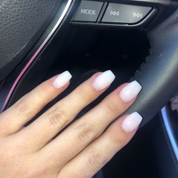 Midland Nail Lounge - My nails. Dip with tip. Turned out perfect! - Nail Salons Near Me - Midland, Texas