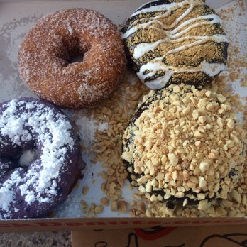 Duck Donuts - My new favorites are the blueberry with powdered sugar and chocolate with heavy peanuts! - Donuts Near Me - Mechanicsburg, Pennsylvania Duck Donuts - My new favorites are the blueberry with powdered sugar and chocolate with heavy peanuts! - Donuts Near Me - Mechanicsburg, Pennsylvania